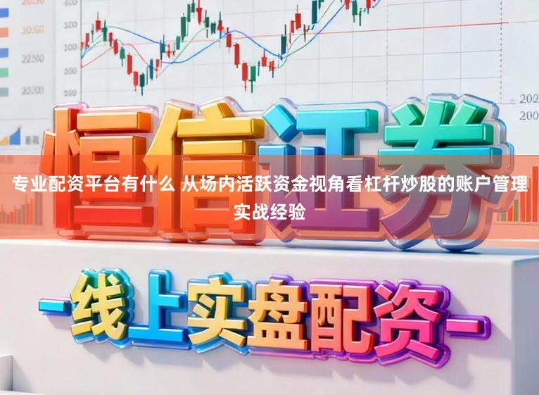 专业配资平台有什么 从场内活跃资金视角看杠杆炒股的账户管理实战经验