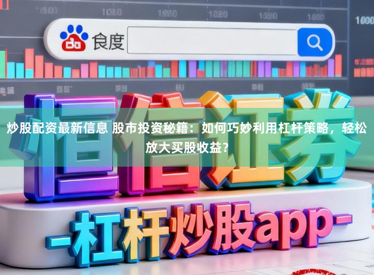 炒股配资最新信息 股市投资秘籍:如何巧妙利用杠杆策略,轻松放大买股收益?